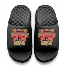 Подростковая Florida Panthers ISlide Black Back-To-Back Stanley Cup Champions Motive Slide Sandals