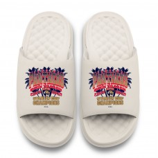 Шлепки Unisex Florida Panthers ISlide Cream Back-To-Back Stanley Cup Champions Motive