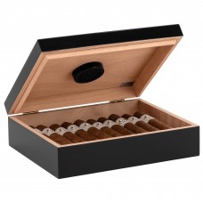 Florida Panthers Fanatics Authentic 2025 Stanley Cup Champions Humidor Supreme 20-Count Travel Cigar Humidor - Art by Charlie Turano III