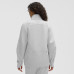 Женская Edmonton Oilers lululemon Heathered Core Ultra Light Grey Long Scuba Oversized Half-Zip Funnel Neck