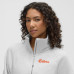 Женская Edmonton Oilers lululemon Heathered Core Ultra Light Grey Long Scuba Oversized Half-Zip Funnel Neck