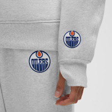 Женская Edmonton Oilers lululemon Heathered Core Ultra Light Grey Long Scuba Oversized Half-Zip Funnel Neck Женская Edmonton Oilers lululemon Heathered Core Ultra Light Grey Long Scuba Oversized Half-Zip Funnel Neck