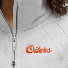 Женская Edmonton Oilers lululemon Heathered Core Ultra Light Grey Long Scuba Oversized Half-Zip Funnel Neck Женская Edmonton Oilers lululemon Heathered Core Ultra Light Grey Long Scuba Oversized Half-Zip Funnel Neck