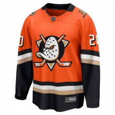 Джерси Anaheim Ducks Chris Kreider Fanatics Orange Home Breakaway