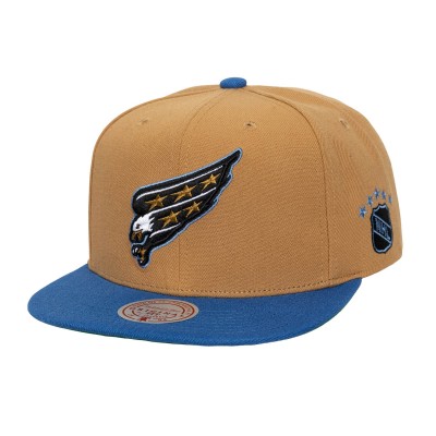 Washington Capitals Mitchell & Ness Gold Legendary Away Snapback Hat