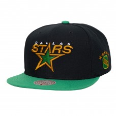 Dallas Stars Mitchell & Ness Black Legendary Away Snapback Hat