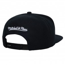 San Jose Sharks Mitchell & Ness Black Legendary Away Snapback Hat