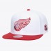 Detroit Red Wings Mitchell & Ness White Legendary Home Snapback Hat Detroit Red Wings Mitchell & Ness White Legendary Home Snapback Hat