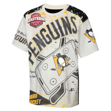 Детская футболка Pittsburgh Penguins Outerstuff Cream Top Детская футболка Pittsburgh Penguins Outerstuff Cream Top