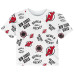Футболка для малыша New Jersey Devils Outerstuff White Run Down Allover Print