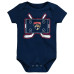 для малыша & Newborn Florida Panthers Outerstuff Littlest Three-Pack Bodysuit Set