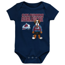 Малышам & Newborn Colorado Avalanche Outerstuff Littlest Player Three-Pack Bodysuit Set Малышам & Newborn Colorado Avalanche Outerstuff Littlest Player Three-Pack Bodysuit Set