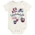 Малышам & Newborn Colorado Avalanche Outerstuff Littlest Player Three-Pack Bodysuit Set