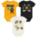 для малыша & Newborn Boston Bruins Outerstuff Littlest Three-Pack Bodysuit Set для малыша & Newborn Boston Bruins Outerstuff Littlest Three-Pack Bodysuit Set