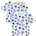 Футболка для малыша New York Rangers Outerstuff White Run Down All-Over-Print Футболка для малыша New York Rangers Outerstuff White Run Down All-Over-Print
