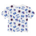 Футболка для малыша New York Rangers Outerstuff White Run Down All-Over-Print