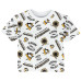 Футболка для малыша Pittsburgh Penguins Outerstuff White Run Down All-Over-Print