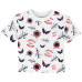 Детская Washington Capitals Outerstuff White Run Down All-Over-Print T-Shirt