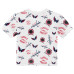 Детская Washington Capitals Outerstuff White Run Down All-Over-Print T-Shirt