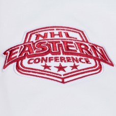 Detroit Red Wings Mitchell & Ness White Arctic Lightweight Satin Full-Snap Jacket