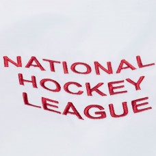 Detroit Red Wings Mitchell & Ness White Arctic Lightweight Satin Full-Snap Jacket