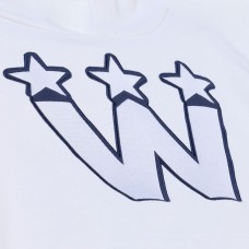 Washington Capitals Mitchell & Ness White Arctic Fleece Hoodie