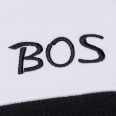 Boston Bruins Mitchell & Ness White Arctic Fleece Hoodie