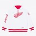 Detroit Red Wings Mitchell & Ness White Arctic Fleece Hoodie