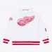 Detroit Red Wings Mitchell & Ness White Arctic Fleece Hoodie