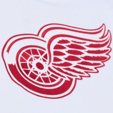 Detroit Red Wings Mitchell & Ness White Arctic Fleece Hoodie
