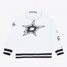 Dallas Stars Mitchell & Ness White Arctic Fleece Hoodie