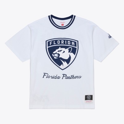 Florida Panthers Mitchell & Ness White Arctic T-Shirt