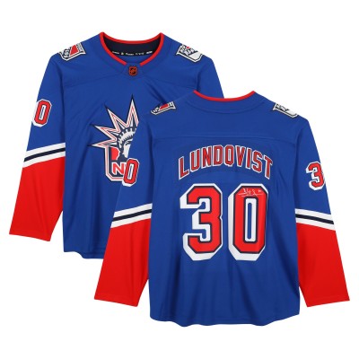 Henrik Lundqvist New York Rangers Autographed Fanatics Authentic Special Edition 2.0 Fanatics Breakaway Jersey