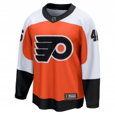 Джерси Philadelphia Flyers Trevor Zegras Fanatics Orange Home Breakaway Джерси Philadelphia Flyers Trevor Zegras Fanatics Orange Home Breakaway