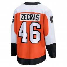 Джерси Philadelphia Flyers Trevor Zegras Fanatics Orange Home Breakaway Джерси Philadelphia Flyers Trevor Zegras Fanatics Orange Home Breakaway