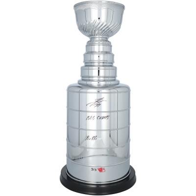 Sergei Bobrovsky Florida Panthers Autographed Fanatics Authentic 2025 Stanley Cup Champions 2 Replica Stanley Cup with Multiple Inscriptions - Limited Edition of 5