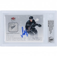 Alexander Ovechkin Washington Capitals Autographed 2005-06 Fleer Ultra Difference Makers #DM9 Beckett Fanatics Witnessed Authenticated Rookie Card