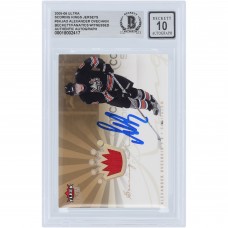 Alexander Ovechkin Washington Capitals Autographed 2005-06 Fleer Ultra Scoring Kings Jersey Relic #SKJ-AO Beckett Fanatics Witnessed Authenticated 10 Rookie Card