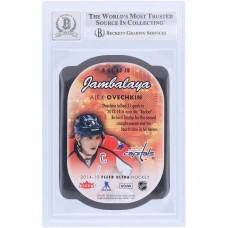 Alexander Ovechkin Washington Capitals Autographed 2014-15 Fleer Ultra Ex Jambalaya #8 Beckett Fanatics Witnessed Authenticated 10 Card