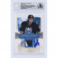 Alexander Ovechkin Washington Capitals Autographed 2006-07 Fleer Hot Prospects White Hot Dual-Color Jersey Relic #98 #7/10 Beckett Fanatics Witnessed Authenticated Card