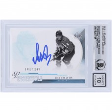 Alexander Ovechkin Washington Capitals Autographed 2010-11 Upper Deck SP Authentic #163 #/1999 Beckett Fanatics Witnessed Authenticated 10 Card