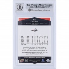 Alexander Ovechkin Washington Capitals Autographed 2020-21 Upper Deck Extended Series Ultimate Victory #UV-3 Beckett Fanatics Witnessed Authenticated 9/10 Card