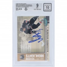 Alexander Ovechkin Washington Capitals Autographed 2005-06 Upper Deck Parkhurst Season Highlights #600 Beckett Fanatics Witnessed Authenticated 9/10 Rookie Card
