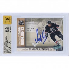 Alexander Ovechkin Washington Capitals Autographed 2005-06 Upper Deck Parkhurst Season Highlights #600 Beckett Fanatics Witnessed Authenticated 9.5/10 Rookie Card