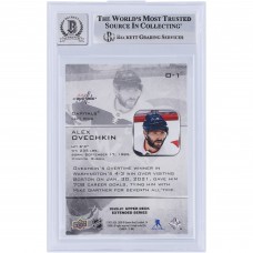 Alexander Ovechkin Washington Capitals Autographed 2020-21 Upper Deck Extended Series Ovation #O-1 Beckett Fanatics Witnessed Authenticated 9/10 Card