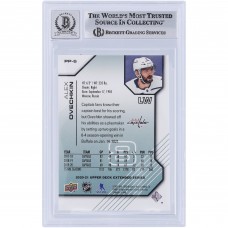 Alexander Ovechkin Washington Capitals Autographed 2020-21 Upper Deck Extended Series #PP-6 #/1000 Beckett Fanatics Witnessed Authenticated 9/10 Card