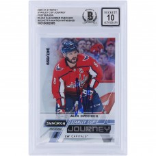 Alexander Ovechkin Washington Capitals Autographed 2020-21 Upper Deck Synergy Stanley Cup Journey Postseason Season #CJ-AO #/899 Beckett Fanatics Witnessed Authenticated 10 Card