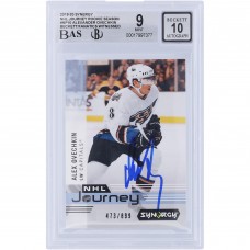 Alexander Ovechkin Washington Capitals Autographed 2019-20 Upper Deck Synergy NHL Journey Rookie Season #NP-10 #/899 Beckett Fanatics Witnessed Authenticated 9/10 Card