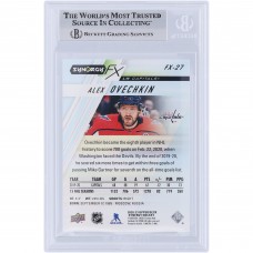 Alexander Ovechkin Washington Capitals Autographed 2020-21 Upper Deck Synergy FX #FX-27 #/749 Beckett Fanatics Witnessed Authenticated Card