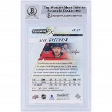 Alexander Ovechkin Washington Capitals Autographed 2020-21 Upper Deck Synergy FX #FX-27 #/749 Beckett Fanatics Witnessed Authenticated 10 Card